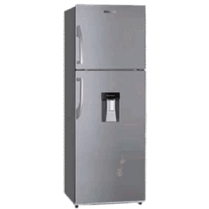 Bruhm 311L 2-Star Top Mount Refrigerator w/ Water Dispenser |Spacious, Environment-friendly Technology, Low Noise, External Handle Design, Inox [BFD-330MD]
