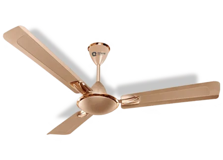 Orient 56" Gratia Ceiling Fan| High Grade Copper, Double Ball Bearing, Advanced PSPO Technology, Topaz Gold