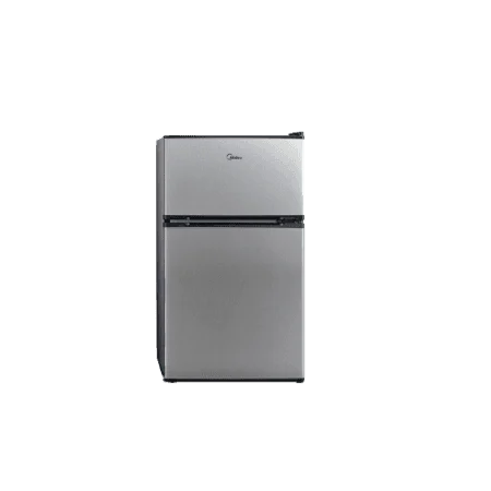 Midea 87L Double Door Under Counter Fridge Freezer| Double Door Small Fridge Freezer, Fast Cooling, Energy Saving, Low Noise [MDRT134FGN50]