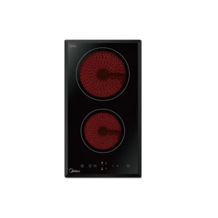 Midea 30cm 2 Burner Ceramic Electric Hob| Schott Glass Black Finish [MC-HD301]