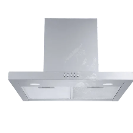 Midea 60cm 3-Speed Cooker Hood| Stainless Steel, Push Button Control, Carbon Filter Included [60M21]