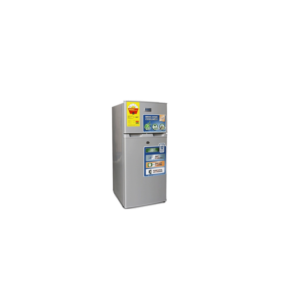 Nasco 95L Double Door Table Top Refrigerator| Top Mounted Freezer, Mini Compact Refrigerator, Lock & Key, Removable Glass Shelves - Drinks Food Beer Storage for Office Dorm or Apartment [NASF2-12S]