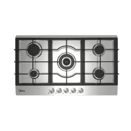 Midea 90cm 5 Burner Gas Hob| Stainless Steel [90G50ME]