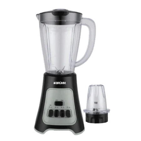 Bruhm 400W 2-in-1 Blender w/ Unbreakable Jar| 1.5L, Full Copper Motor [BBP-15400PPB]