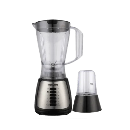 Bruhm 500W 2-in-1 Blender w/ Unbreakable Jar| 1.5L, Full Copper Motor [BBP-15500PPB]