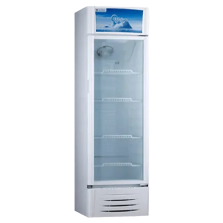 Midea 316L Commercial Beverage Refrigerator| LED Light, Adjustable Shelves, Powerful Cooling & Circulation System [MDRZ432FZG21]