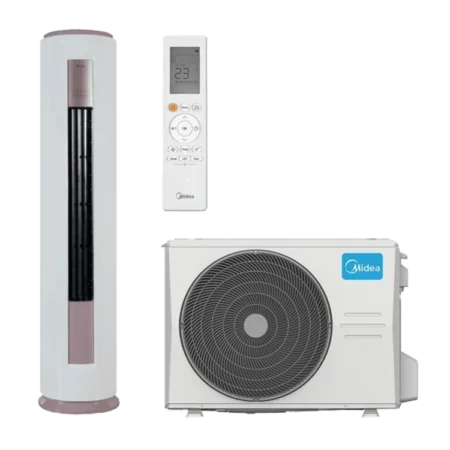 Midea 2.5hp R410 Floor Standing AirFeel Tower Air Conditioner w/ Electronic Control [MFYA400-24ARFN1]