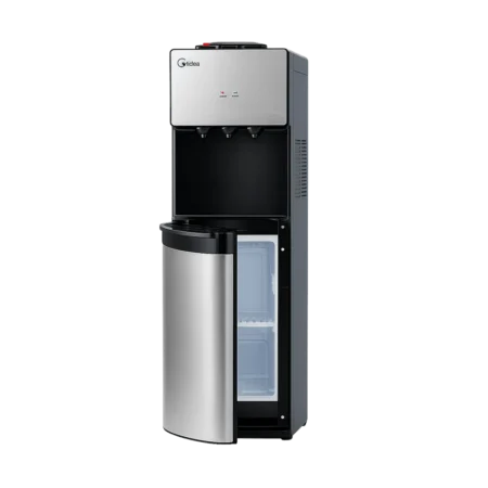 Midea Tri-Temp Water Dispenser w/ 20L Fridge Cabinet| Grey [YL1674S-B]
