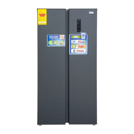 Nasco 400L 3-Star Side by Side Refrigerator w/ Digital Panel [NASF2-66.1FF]