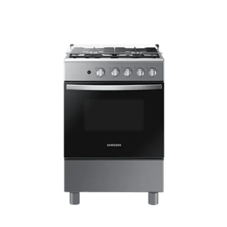Samsung 4 Burner 50×60 Gas Cooker w/ Grill| Auto Ignition, Silver [NX24BG45411VGH]