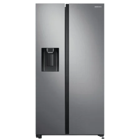 Samsung 635L Frostless Side-by-Side Refrigerator w/ Non-plumbed Water and Ice Dispenser and Space Max Technology| Digital Inverter Compressor [RS70F65K4TGH]