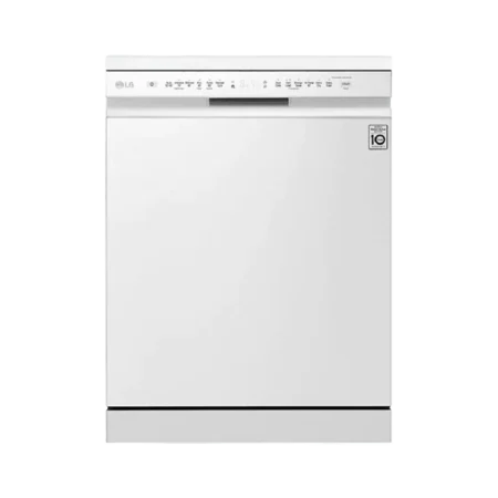 LG 14 Place Settings Free Standing Dishwasher | QuadWash™, White, Inverter DD [DFB512FW]