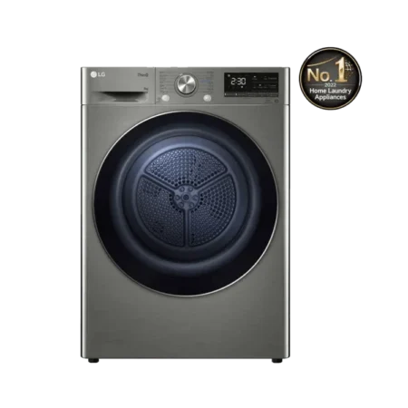 LG 9kg Dual Inverter Heat Pump Dryer| ThinQ, Dual Filter, Silver VCM [RH90V9PV8N]