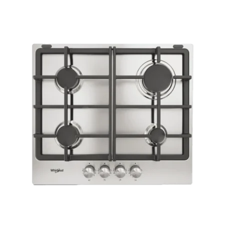 Whirlpool 60cm 4 Burner Gas Hob| Stainless Steel [TGML660IX]