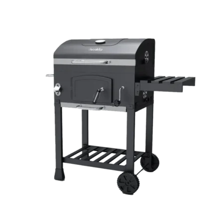 Decakila Charcoal Barbecue Grill | Barbecue Camping Charcoal Grills for Outdoor Cooking, Black [KMCC008B]