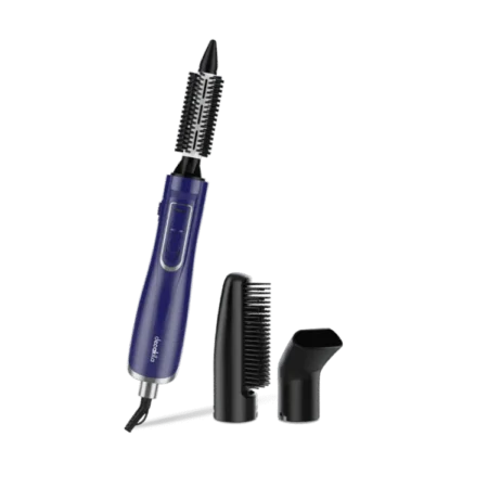 Decakila 1200W 3-Speed Hot Air Brush Combo Kit| 3 Heat Settings, 3 Interchangeable Brush Heads, Ionic Function [KEHS022L]