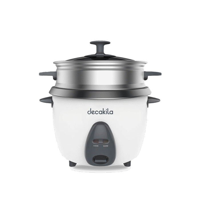 Decakila 1.8L Rice Cooker w/ Automatic Cooking, Steamer Tray and Warmer ...