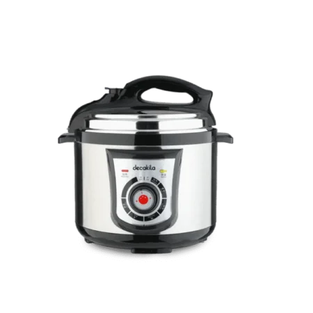 Decakila 5.0L Electric Pressure Cooker| 900W, Single Side Non-stick Pot Coating, Mechanical Knob Switch Operation [KEER039M]