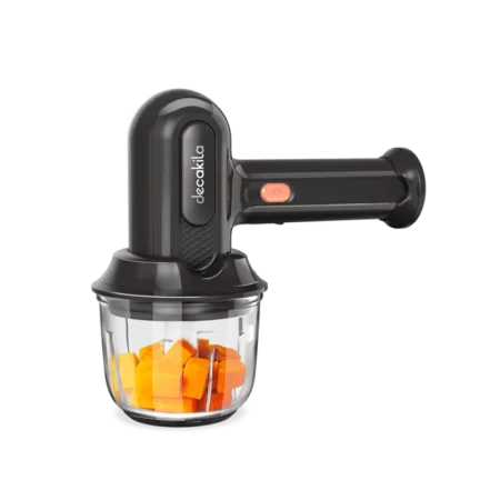 Decakila 25W 3-Speed Rechargeable Cordless Hand Mixer| 1500mAh Lithium Battery, 2pcs Whisk Sticks [KMMX019G]