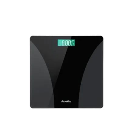 Decakila 2.5-180kg Body Scale w/ LED Display| 4mm Explosion-proof Glass, High Precision [KMTT038W]