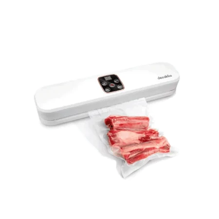 Decakila 60kPa Vacuum Sealer Machine w/ LED Display| One-Touch Automatic Food Sealer w/ External Vacuum System for All Saving Needs, Dry & Moist Fresh Modes [KETT039W]
