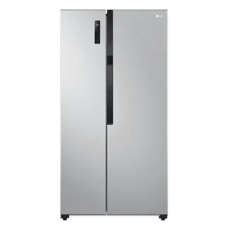 LG 519L Frost Free Smart Inverter Side by Side Refrigerator w/ Touch LED Display | Multi Air Flow, Smart Diagnosis™ [GCFB507PQAM]