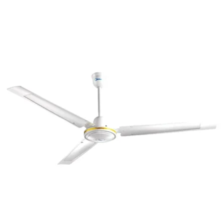 Midea 56" Ceiling Fan| 65W, 5-Speed Control, Energy-Saving and Long-Lasting Motor, White [FC-56]