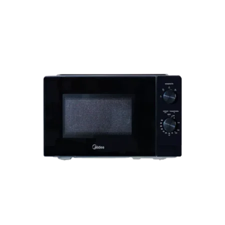 Midea 20L Solo Microwave Oven w/ Inverter Quattro Technology| Black, XpressClean Ceramic Cavity, 700W, Mechanical Control [MM7P012MZ-B]