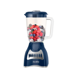 Decakila 500W 1.5L Stand Blender w/ Copper Wire Motor | 10-Speed Control w/ Pulse, 4-Edged Stainless Steel Blade [KEJB044L]