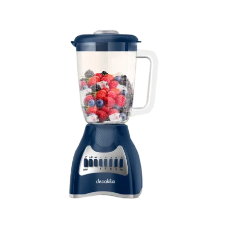 Decakila 500W 1.5L Stand Blender w/ Copper Wire Motor | 10-Speed Control w/ Pulse, 4-Edged Stainless Steel Blade [KEJB044L]