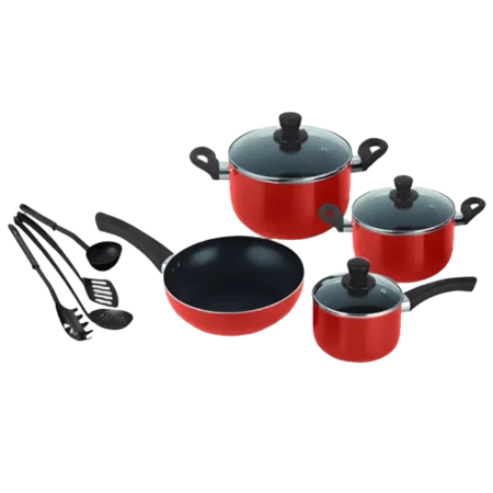Decakila 11-Piece Non-Stick Cookware Set [KMEP006B]