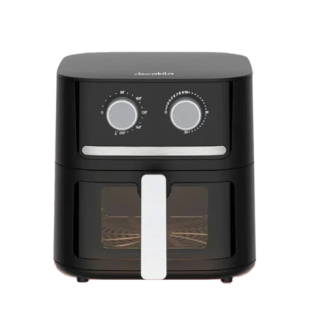Decakila 6.5L/1.7 Gallon Large Capacity  Air Fryer w/ Transparent Cooking Window| 1600W [KEEC085B]