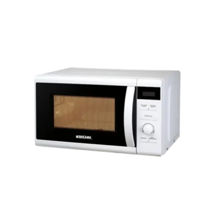 Bruhm 20L Grill Microwave Oven w/ Electronic &  Rotary Dial Controls| 700W [BME-20GW]