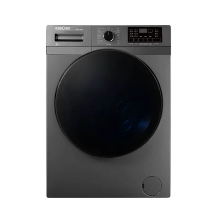 Bruhm 12kg Front Loading Inverter Washer w/ Powerful BLDC Inverter Motor| 1200rpm, Steam Wash, Pre-wash One-click Operation, Quiet and Stable, Premium & Rust Free Design [BWF-120G]