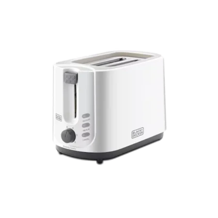 Black & Decker 750W 2-Slice Cool Touch Toaster| Defrost, Reheat and Cancel Settings, 6 Adjustable Browning Control Levels [ET125-B5B]