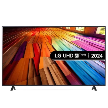 LG 55" UHD AI UT80 4K Smart TV, 2024 | Magic Remote Control, α5 AI Processor Gen7, Freeview Play and Amazon Alexa, Ashed Blue [55UT8000]