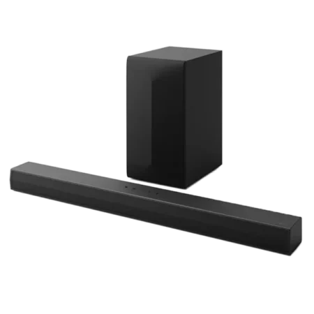 LG 3.1Ch 340W Soundbar w/ Wireless Subwoofer (2024 Model)| Bluetooth, AI Sound Pro, Dolby Audio, TV Synergy, Wow Interface, AI Sound Pro [S60T]