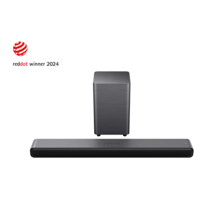 TCL 220W 2.1ch Pro Super Bass Soundbar w/ Wireless Subwoofer| Dolby Atmos, DTS Virtual:X, Bluetooth Music Streaming, and Auto Room Calibration [S55H]