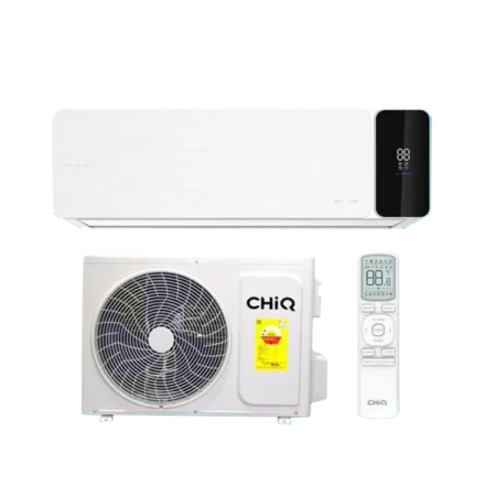 Chiq 1.5hp R410 WiFi Enabled Inverter AC w/ UVC Sterilization | EVA Series, Sleeq Design, Health Filter, Energy Saving, Fast Cooling [CSDC-12DC]