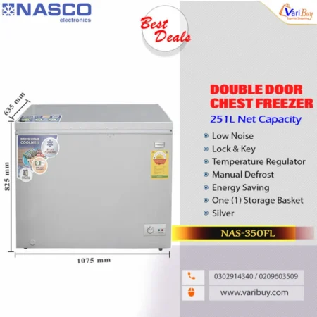 Nasco 251L Chest Freezer [NAS-300]