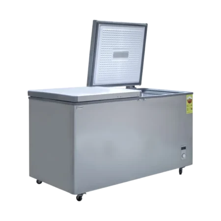 Nasco 600L 2-Star Double Door Commercial Chest Freezer| All-Purpose Compact Deep Freezer, Powerful Compressor, Energy Saving, Lock Security, Grey [NAS-850FL-DD]