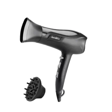 Decakila 2200W 2-Speed Hair Dryer| Cold Air Function, Honeycomb Air Intake Net, 3 Heat Settings [KEHS032B]