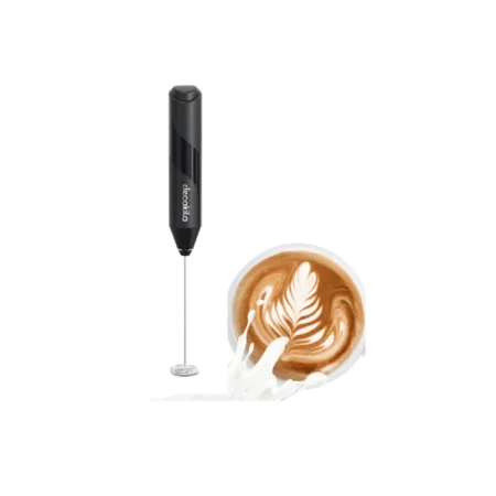Decakila 6W Handheld Milk Frother| Battery Operated with Standing Electric Foam Machine for Coffee Cappuccino Hot Chocolate [KMCF035B]