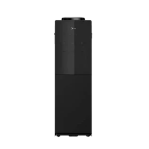 Midea Tri-Temp Water Dispenser w/ Transparent Door & 20L Fridge Cabinet Cabinet | Water Dispenser for Home, Office Use, Black [YL2381S-B]