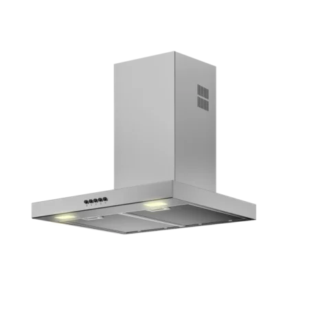 Beko 60cm Cooker Hood| Stainless Steel, ‎Ductless/Recycling, LED Illumination, Dishwasher-Safe Filters, 3 Speeds [BHCB61622BXH]
