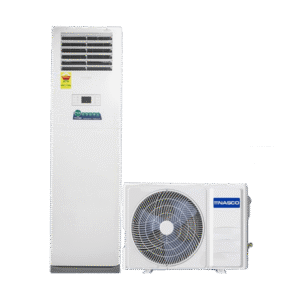 Nasco 2.0hp R410 Floor Standing Air Conditioner| Copper Condenser, Anti-Rust Cabinet, Bacteria & Dust Removal [NAS-JFS-18N1]