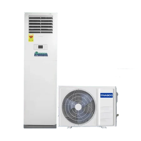 Nasco 2.5hp R410 Floor Standing Air Conditioner| Anti-Rust Cabinet, Bacteria & Dust Removal [NAS-JFS-24N1]