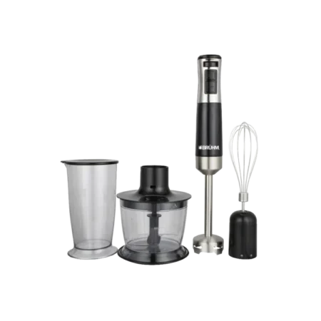 Bruhm 600W 2-Speed 4-in-1 Immersion Hand Blender| Full Copper Motor, Premium Design [BBP-07600PPM]