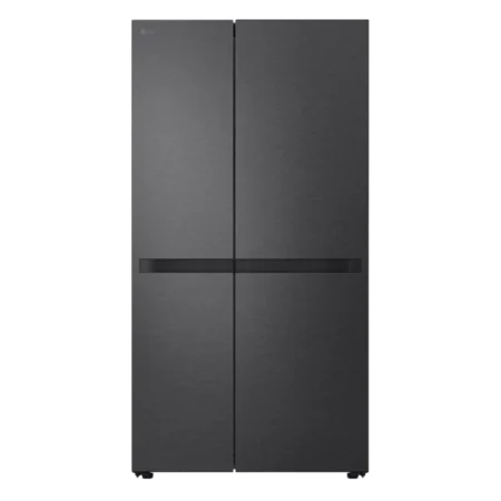LG 674L Frost Free Smart Inverter Side by Side Refrigerator | 658L Net Capacity, Dark Graphite Steel, Multi Digital Sensors and Express Freezing [GC-B257KQJW]