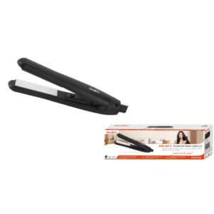 Decakila 25W Hair Straightener|  PTC Heating Element,  Red LED Indicator Light, With Lock Function [KEHS013W]
